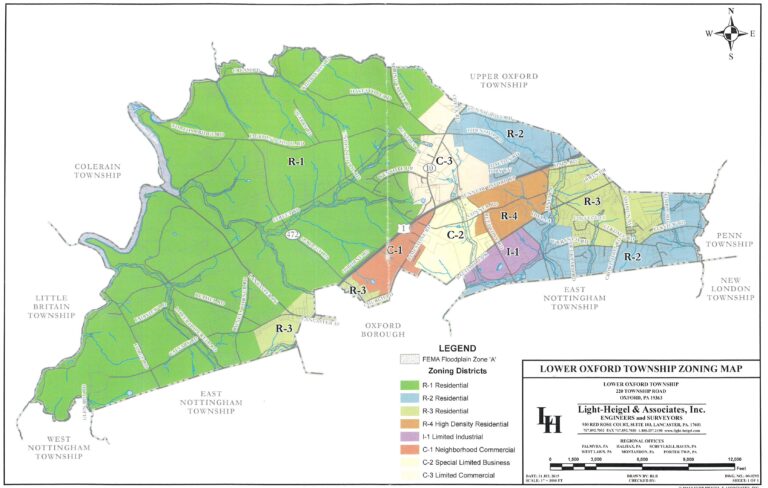 Zoning Map – Lower Oxford Township